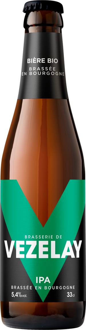 Bouteille de bière Brasserie de Vézelay 33CL IPA