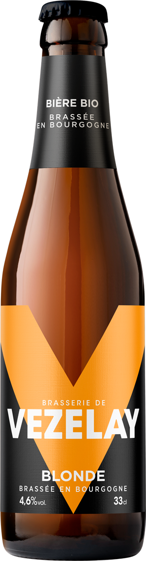 Bouteille de bière Brasserie de Vézelay 33CL Blonde