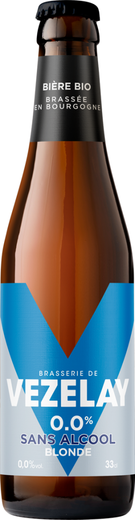 Bouteille de bière Brasserie de Vézelay 33CL Sans Alcool