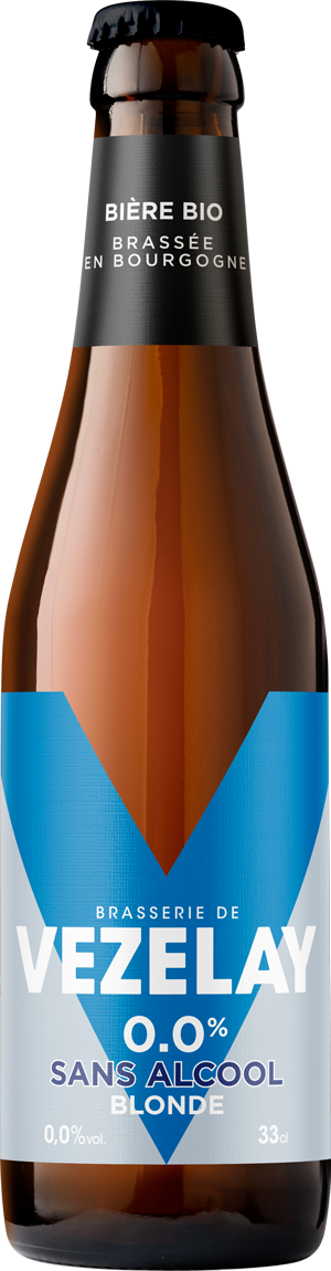 Bouteille de bière Brasserie de Vézelay 33CL Sans Alcool